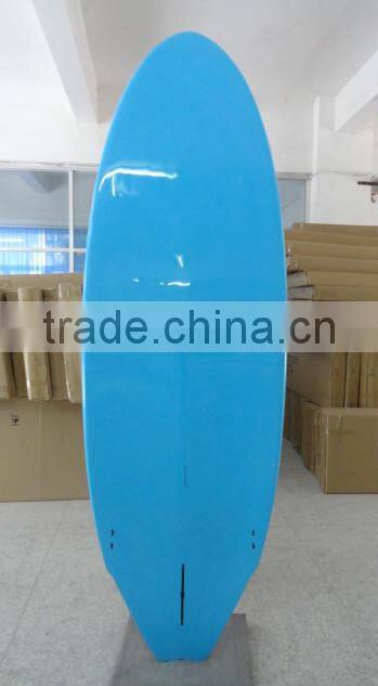 8'5" Blue Epoxy Fiberglass Stand up paddle boards with EPS foam core SUP board