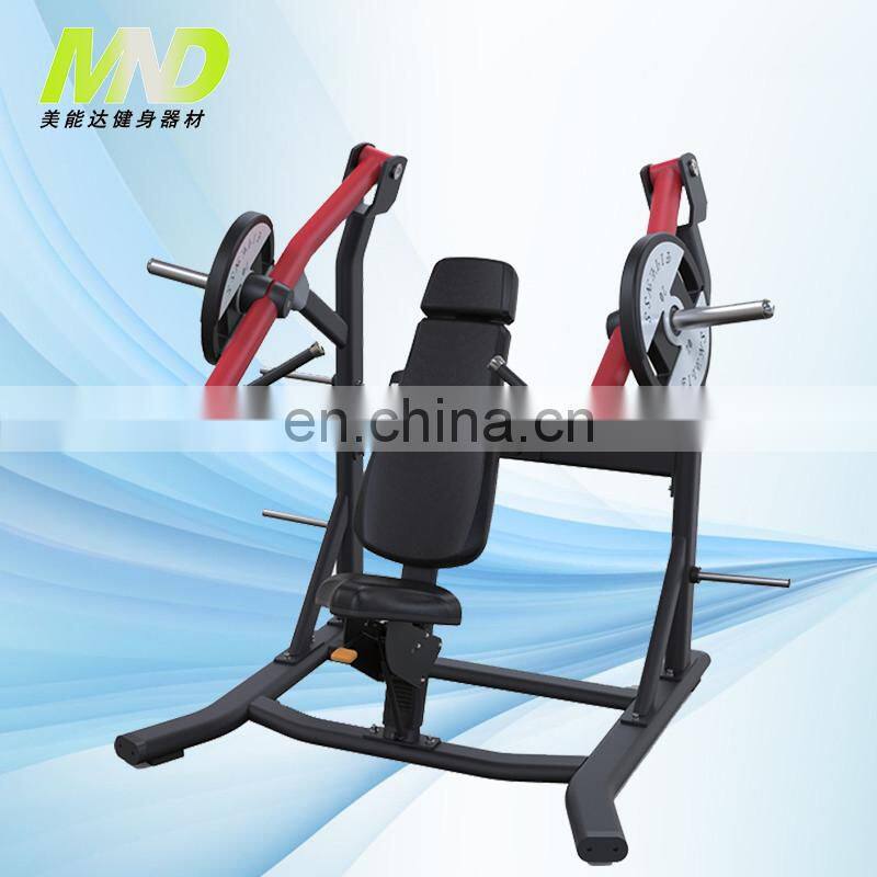 Hot Commercial gym fitness equipment Iso lateral Incline bench Gym Equipment Free Weights