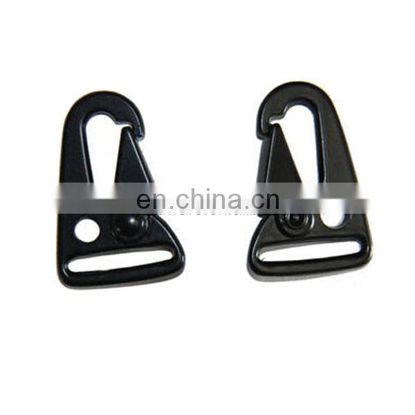 Fashion High Quality Metal Black Gun Snap Hook