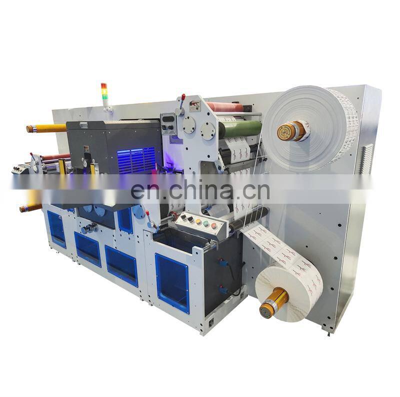 UTM320H High Speed Roll to Roll Automatic Flat bed self-adhesive label sticker Die Cutting Machine