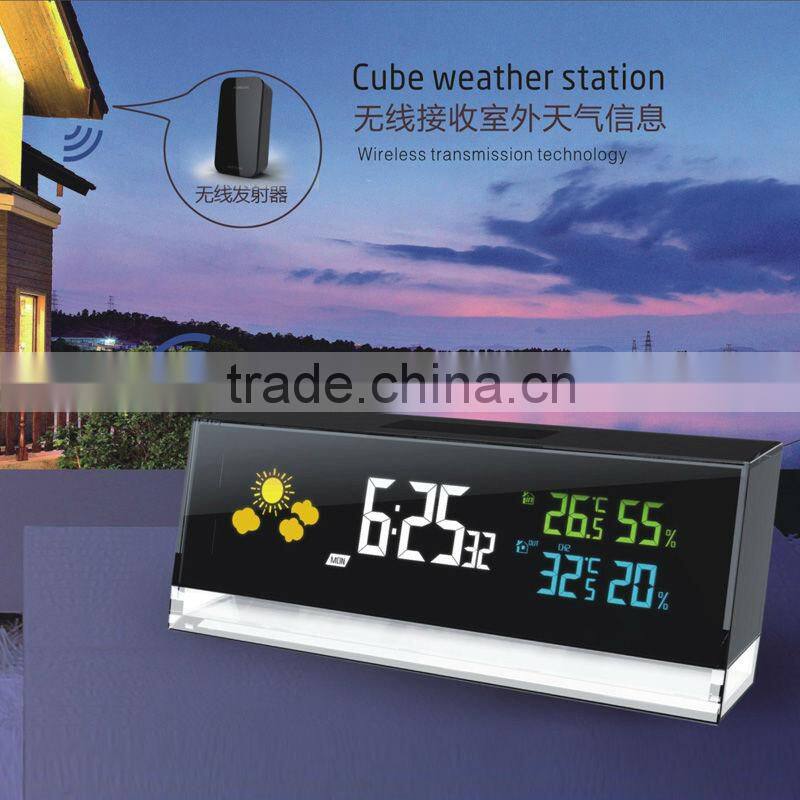 Indoor Outdoor Temperature Humidity Wireless Weather Station