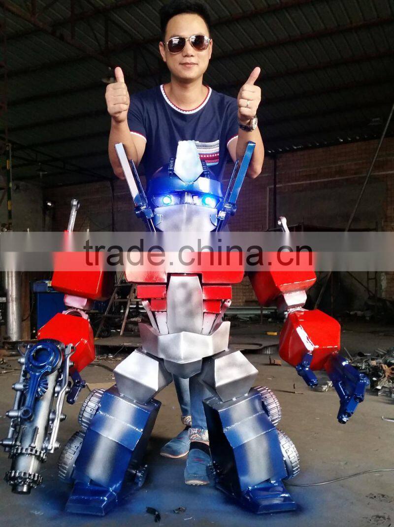 1.2 meters high Optimus prime famous modern sculpture