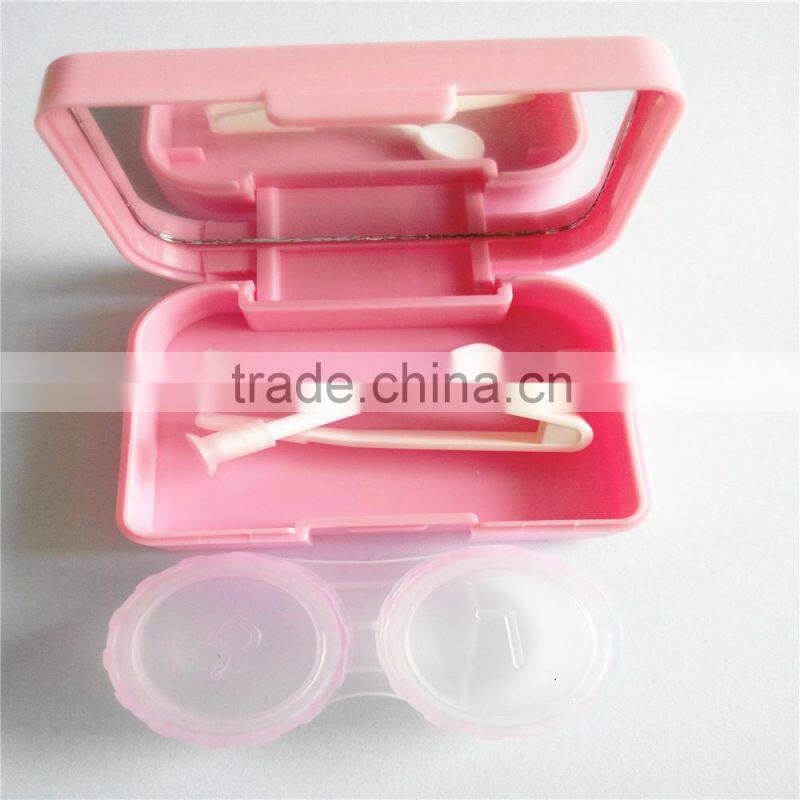 cartoon contact lens case, cute case contact for girl