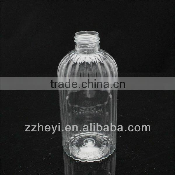 12oz 365ml clear novel round plastic bottles empty for sale
