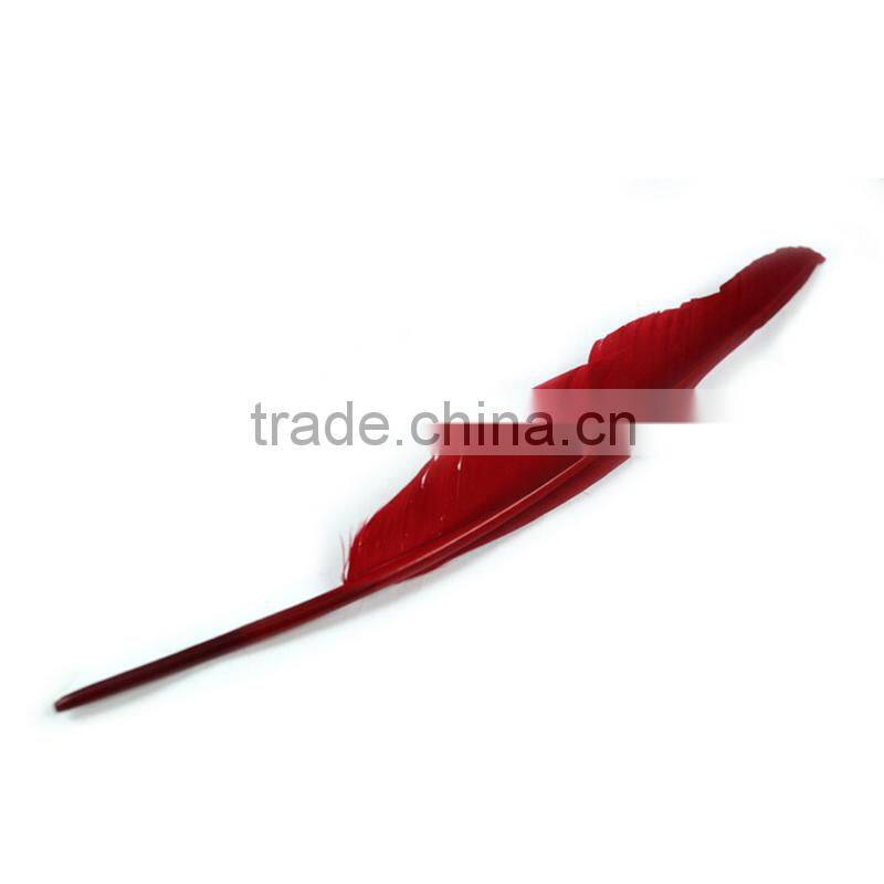 wholesale feathers sale green feather turkey wing feathers