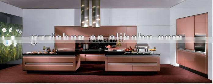 Custom Kitchen Cabinet with Laminate Doors 12L053