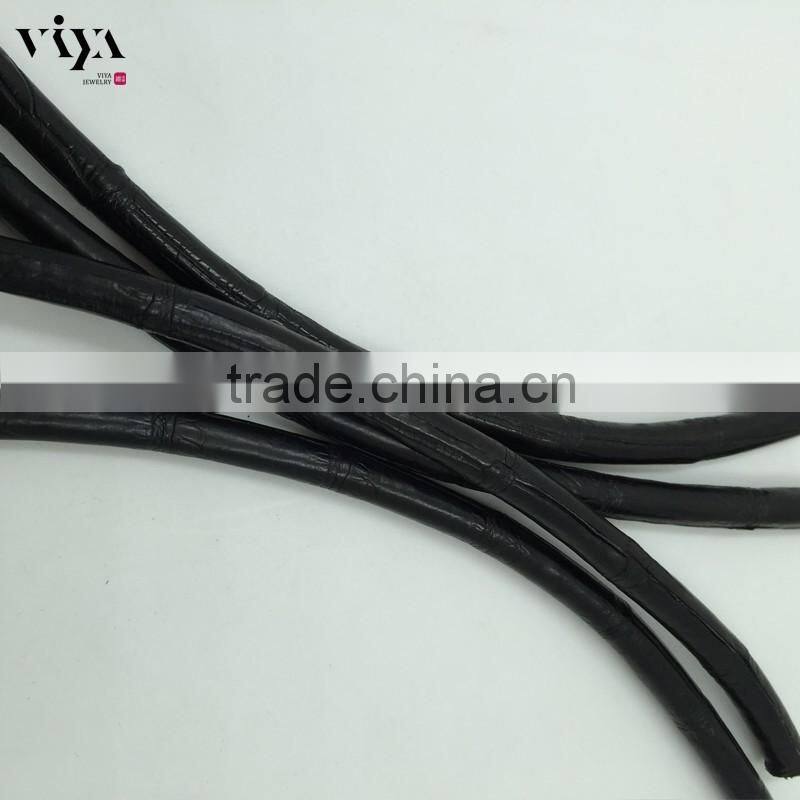 2016 Viya New Arrival 4mm5mm6mm Lizard Leather Cord TOP Sale Luxury Leather Jewelry for Men Bracelet