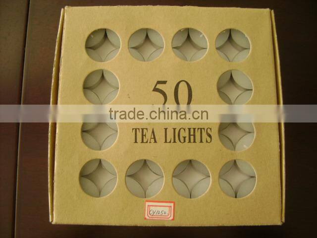 Bulk tealight candle/white tealight candle