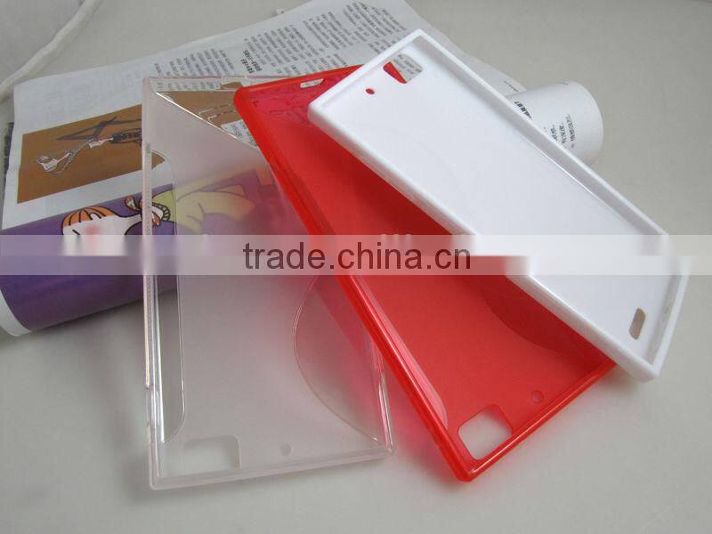 hot selling soft plastic back cover for Lenovo K900 S line
