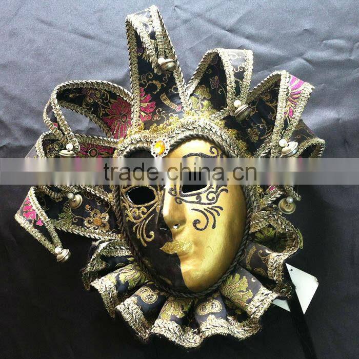 Hand Made Full Face Paper Venetian Mask Venetian Design