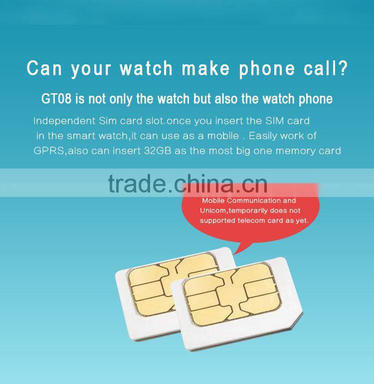 hot consumer electronics bluetooth smart watch android watch phone smart watch 2016