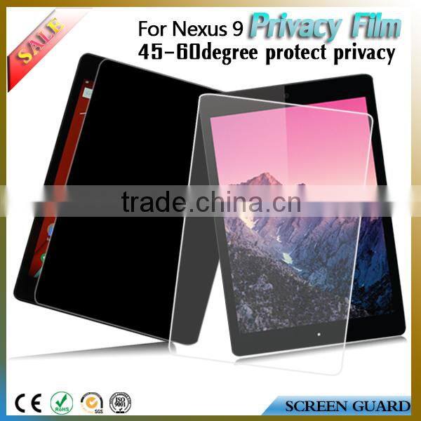 Axidi superior privacy screen protector/filter for Google Nexus 9