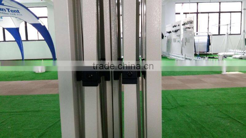 10x10ft sqaure tube steel frame folding tent pop up canopy