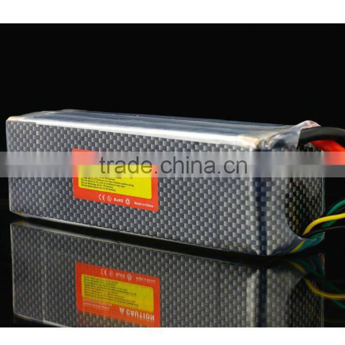 Factory Wholesales High Quality Tiger 22.2V 4500mAh 60C Lipo Battery For Trex 500 600 RC Heli