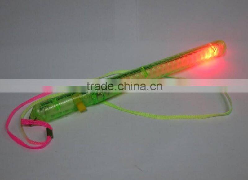 Multi Colorful 7 modes Flashing LED Night Light Lamp Wand Glow Sticks Strap Camp Party Festival