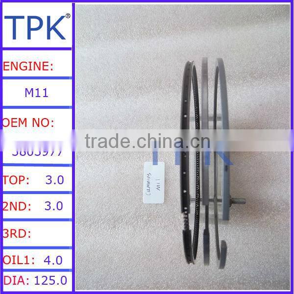 NT855 piston ring set, 3801056 4089810