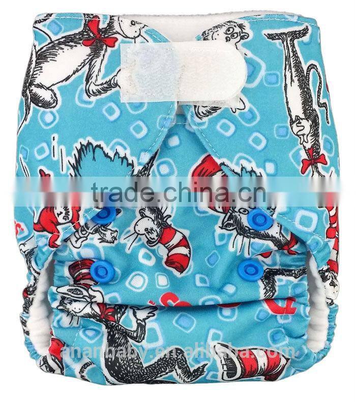 Soft Breathable New Born Cloth Diapers Baby Nappies