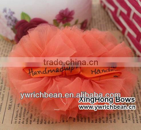 new styles! hot-sales handmade kids shabby flower with clip !cute girl hair flower clips ! hair flower clips for kids SF-149