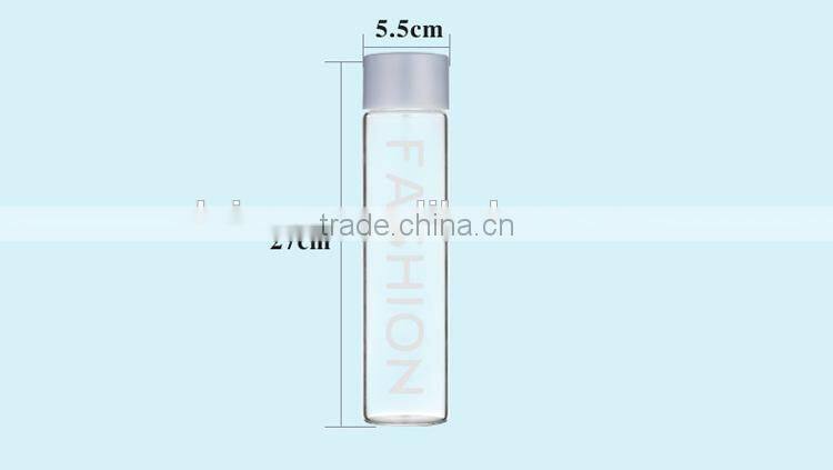 Glass made Fahion water bottle with bag