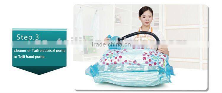 Vacuum storage bag triple your space