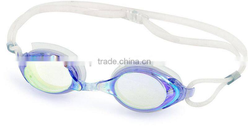 New design silicone racing competition fun advanced view racing swim goggles,competition goggles