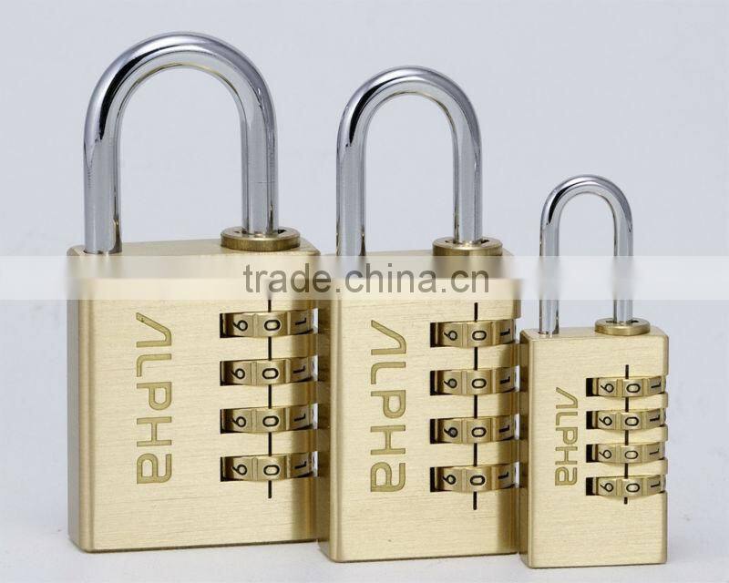 Alpha, Japanese high quality Combination lock, 20mm padlock