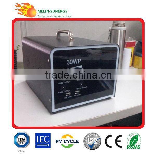 10W home solar panel kit solar lighting kit