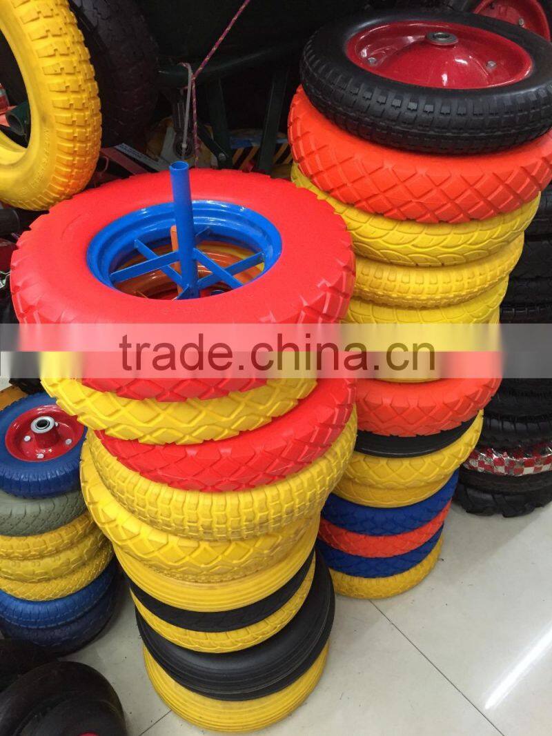 Heavy duty building wheelbarrows with wheel/inner tube wheel