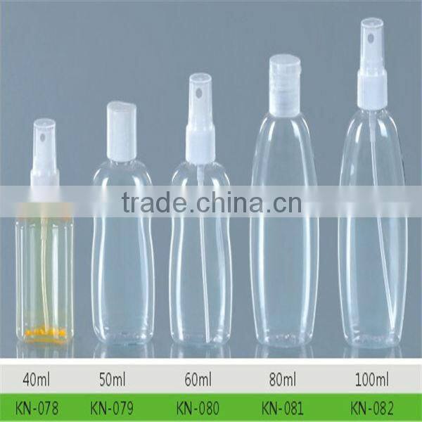 hdpe plastic throat spray bottle with aerosol spray pump 10ml