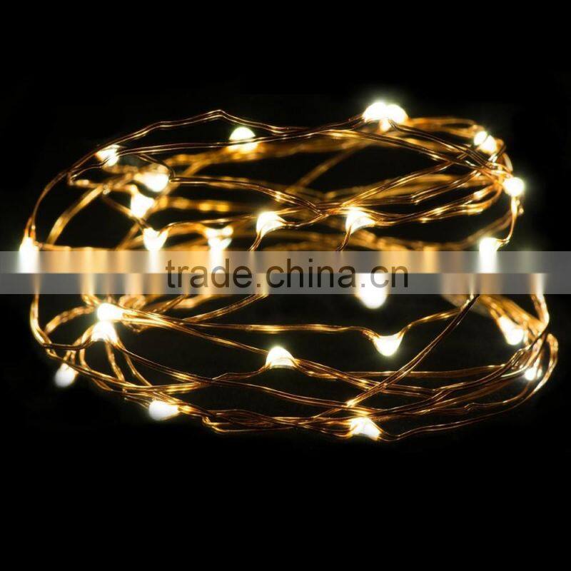 6V 1.8W Battery Powered Outdoor LED String Light Ultra Bright Strip Light Patio Garden Christmas Decor Light