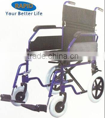 steel folding wheelchair