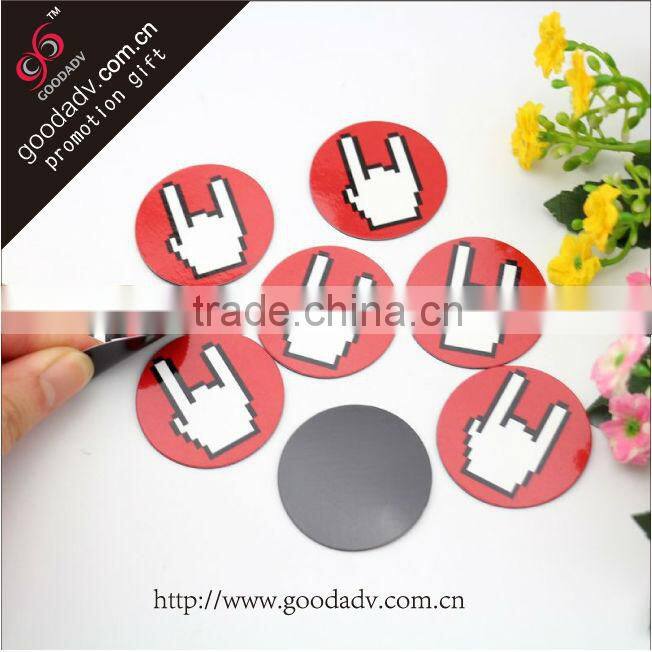 2014 Wholesale logo printing attractive fridge magnets