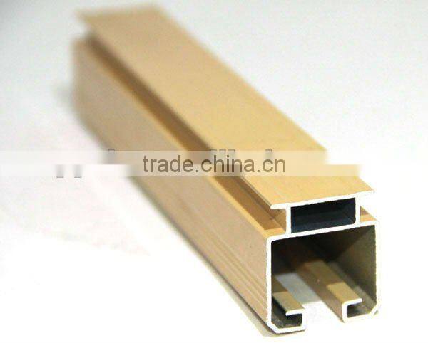 Aluminum alloy extrusions of curtain track