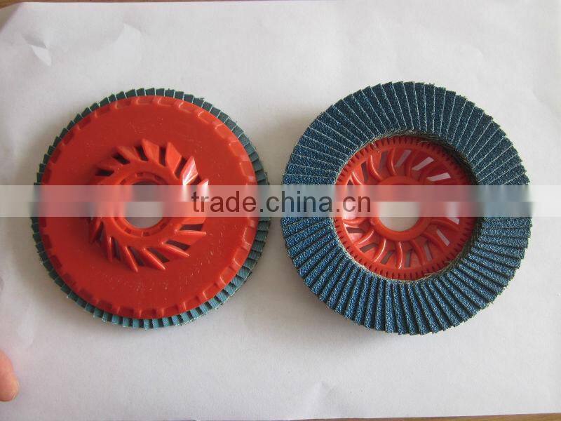 5/8-11'' American type zirconium flap disk polishing Inox,stainless steel