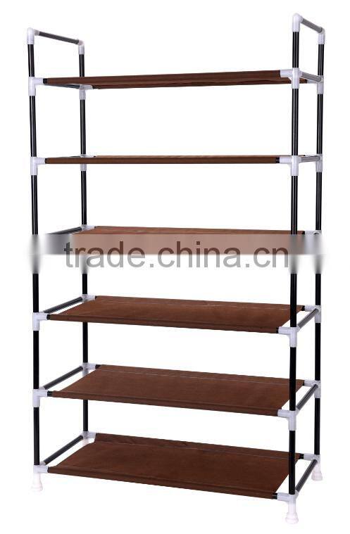 DIY design portable Living Rome shoe rack wooden