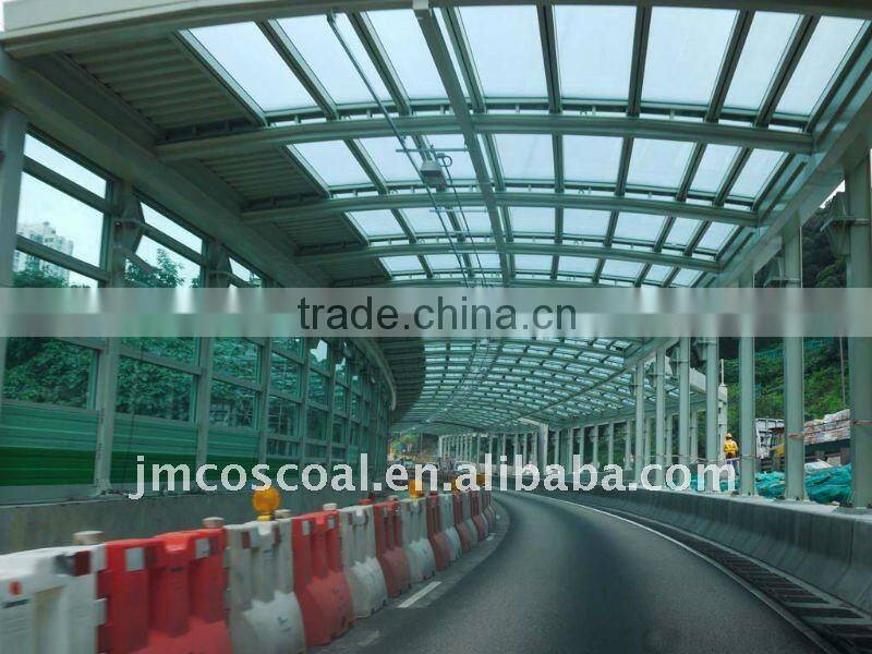 Highway aluminium noise barrier