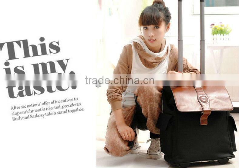 travel bag with wheels,fashion casual travelling bag