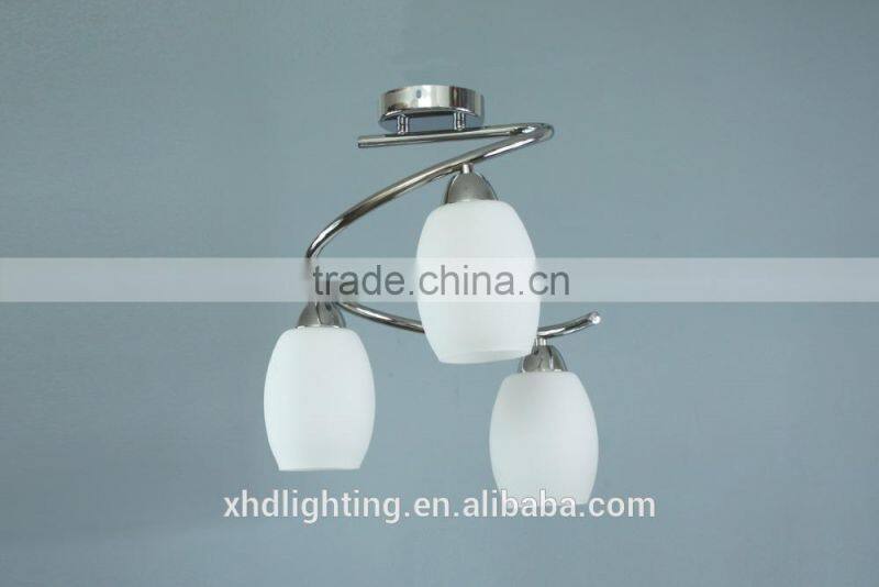 Coozen Factory White Spiral Lamp Shade Chandelier ceiling lamp