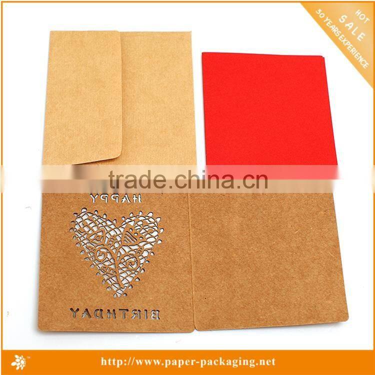Alibaba Wholesale christmas 3d paper cut greeting card