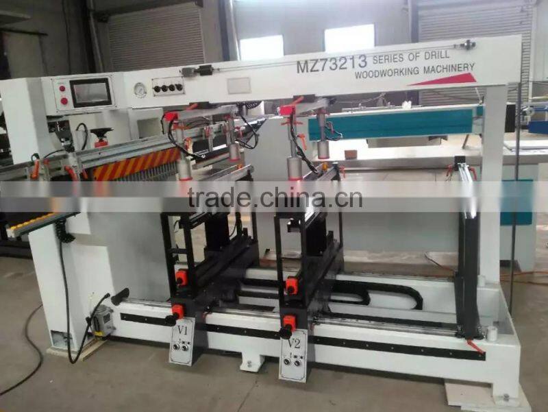 woodworking wood multi-boring machine