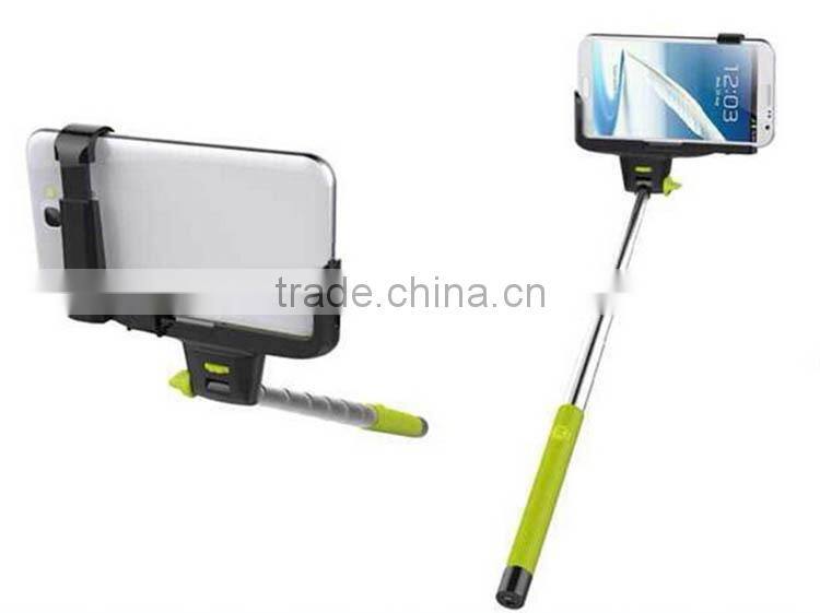 Wireless monopod mobile phone selfie stick,bluetooth selfie stick