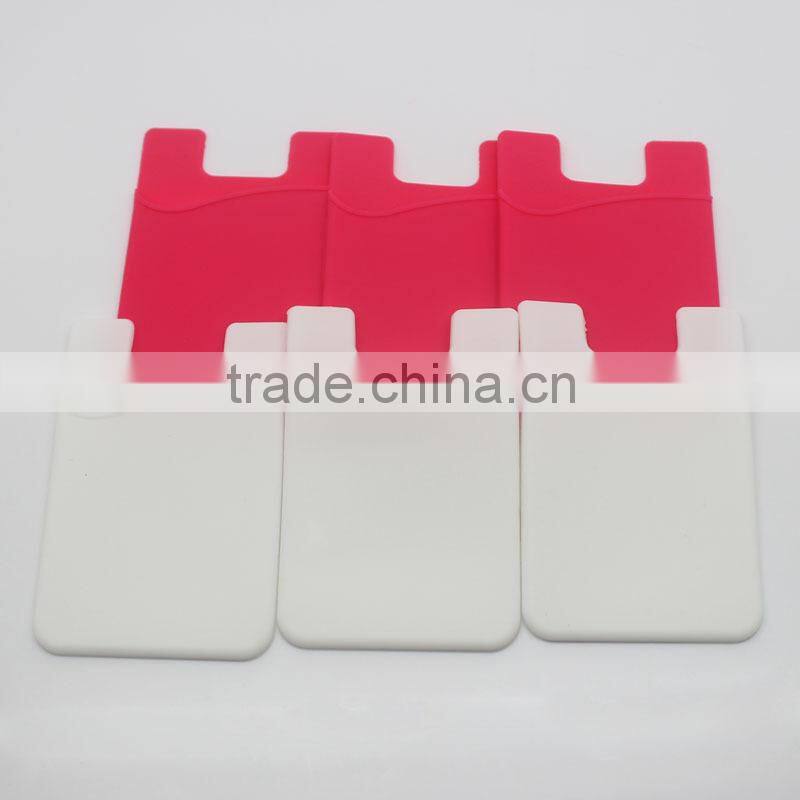 Stylish Silicone Card Case for Smart Phone