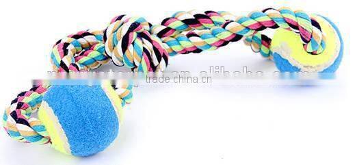Pet Toy With Rope And Tennis