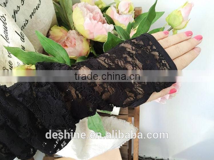 wholesale fashion sex long gloves and lace boot cuffs ST206