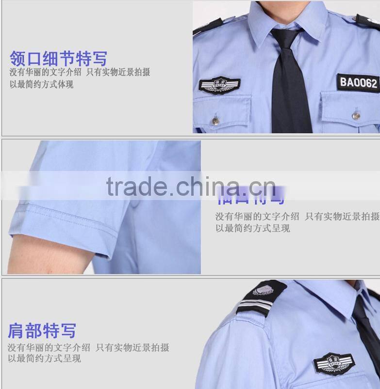 Security Guard Uniforms suit short-sleeved summer shirt dress shirt long sleeve onsite security security security guard uniforms