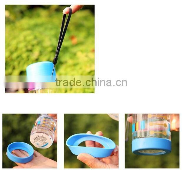 New Fashion Small Person Face Portable Clear Sport Plastic Water Cup