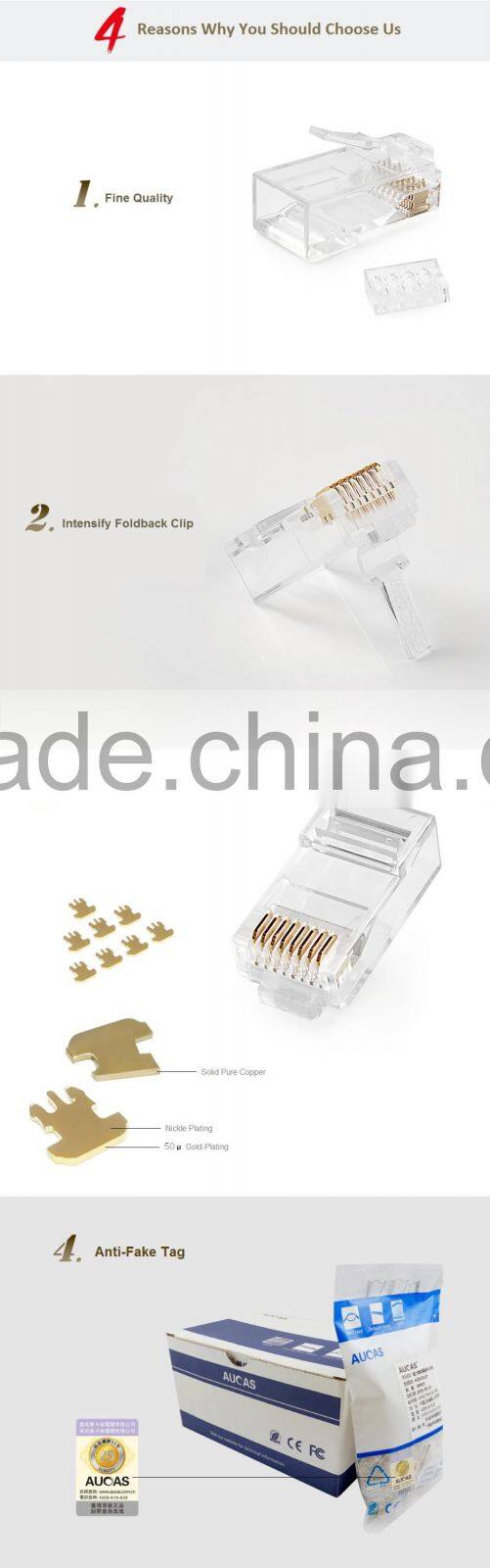 cat6 UTP rj45 connector made in china