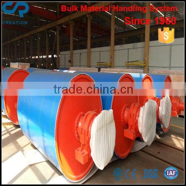 With dia 300mm to 2000mm widely used in conveyor system large v belt pulley