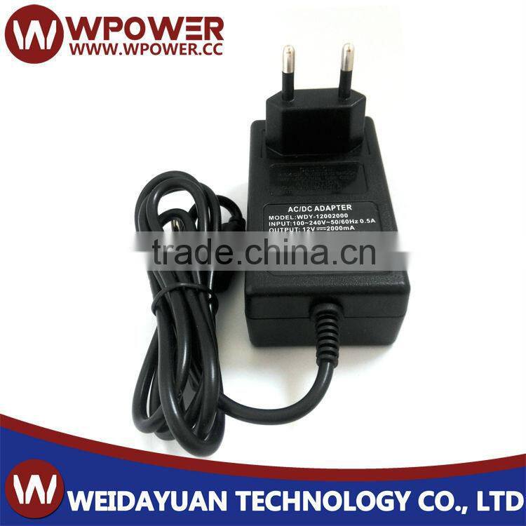 power adapter 24V 1A UL SAA KC FCC CE certificate