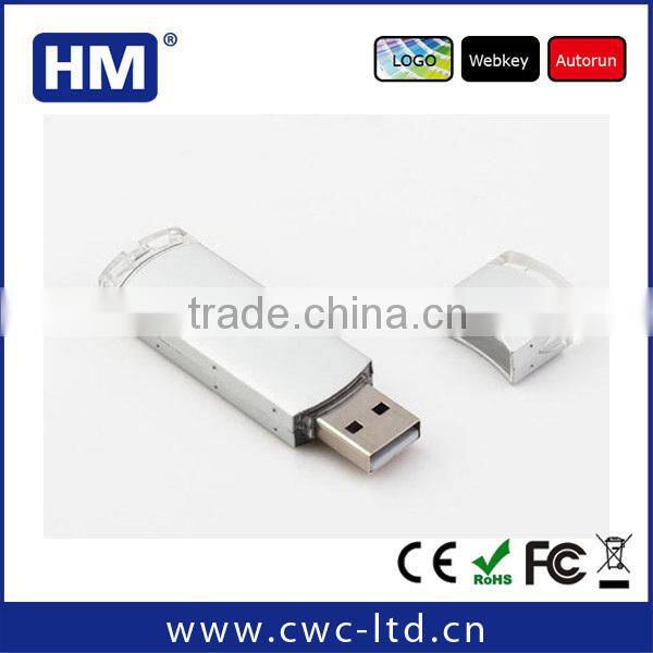 USB Flash Drive with metal case 100% Capacity FCC/CE/ROHS Custom Solution PVC/SILICONE USB Mode fee 60 USD Mode time 3 days